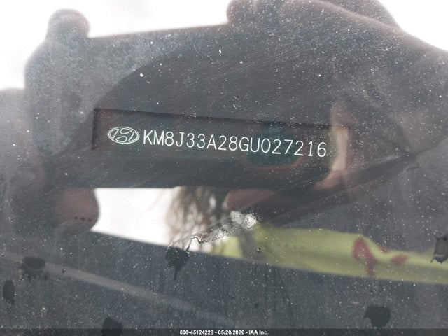 Продаж на аукціоні авто 2016 Hyundai Tucson Sport, vin: KM8J33A28GU027216, номер лоту: 45124228