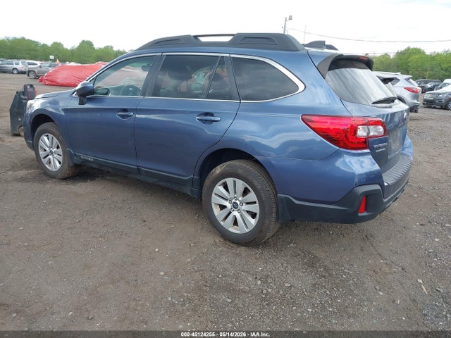 45124255 :رقم المزاد ، 4S4BSACC9J3340659 vin ، 2018 Subaru Outback 2.5i Premium مزاد بيع