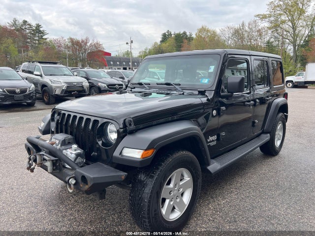 Auction sale of the 2020 Jeep Wrangler Unlimited Sport S 4x4, vin: 1C4HJXDN1LW204256, lot number: 45124278