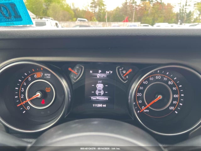Auction sale of the 2020 Jeep Wrangler Unlimited Sport S 4x4, vin: 1C4HJXDN1LW204256, lot number: 45124278