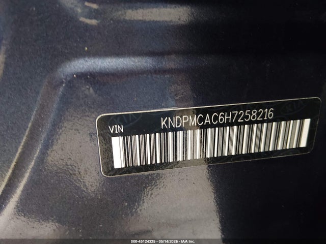 Aukcja sprzedaży 2017 Kia Sportage Lx, vin: KNDPMCAC6H7258216, numer aukcji: 45124325