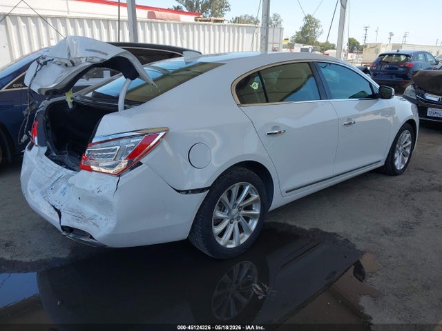 45124326 :رقم المزاد ، 1G4GB5G30FF112790 vin ، 2015 Buick Lacrosse Leather مزاد بيع