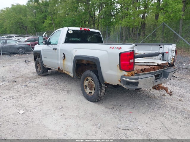 2015 Chevrolet Silverado 2500hd Wt მანქანა იყიდება აუქციონზე, vin: 1GC0KUEGXFZ512134, აუქციონის ნომერი: 45124365