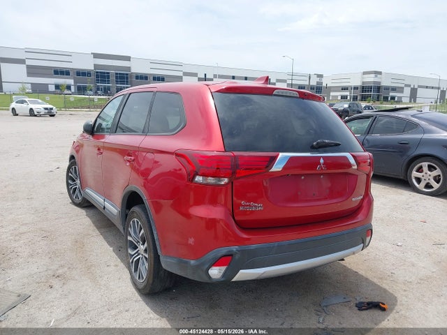 45124428 :رقم المزاد ، JA4AD2A35HZ039472 vin ، 2017 Mitsubishi Outlander Es مزاد بيع