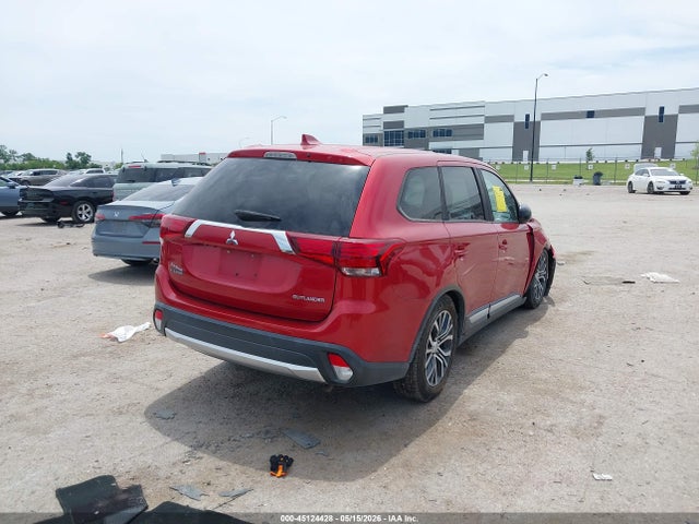 45124428 :رقم المزاد ، JA4AD2A35HZ039472 vin ، 2017 Mitsubishi Outlander Es مزاد بيع