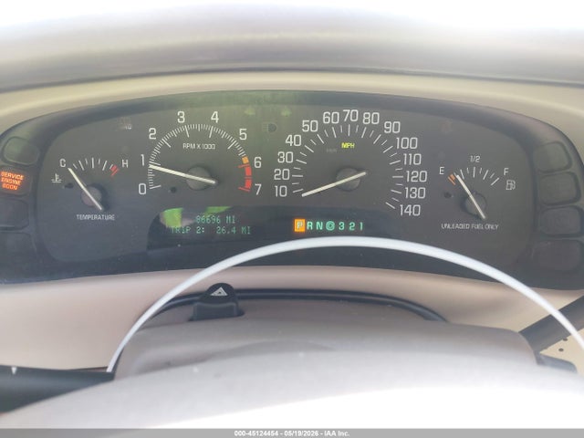 Aukcja sprzedaży 2002 Buick Park Avenue, vin: 1G4CW54K724233045, numer aukcji: 45124454