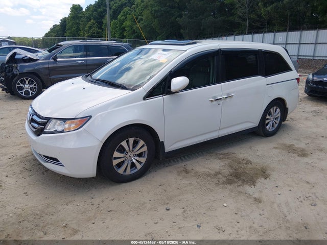 45124467 :رقم المزاد ، 5FNRL5H60GB152568 vin ، 2016 Honda Odyssey Ex-l مزاد بيع