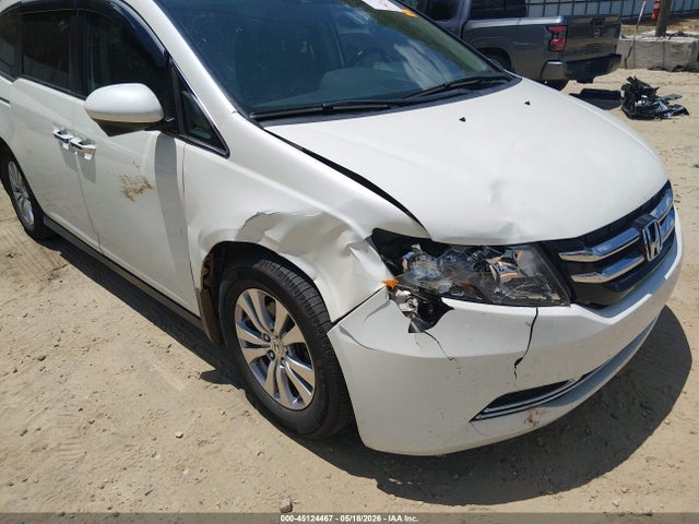 45124467 :رقم المزاد ، 5FNRL5H60GB152568 vin ، 2016 Honda Odyssey Ex-l مزاد بيع