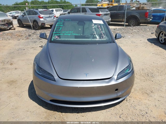 45124501 :رقم المزاد ، 5YJ3E1EA1SF063361 vin ، 2025 Tesla Model 3 Long Range Rear-wheel Drive/standard Rear-wheel Drive مزاد بيع