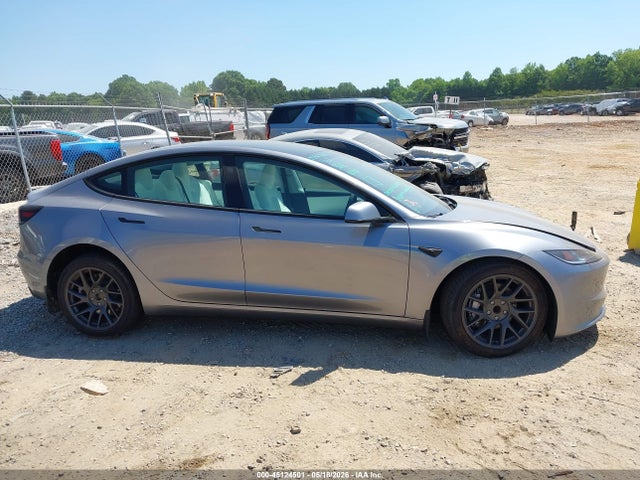 45124501 :رقم المزاد ، 5YJ3E1EA1SF063361 vin ، 2025 Tesla Model 3 Long Range Rear-wheel Drive/standard Rear-wheel Drive مزاد بيع