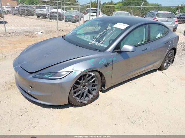 45124501 :رقم المزاد ، 5YJ3E1EA1SF063361 vin ، 2025 Tesla Model 3 Long Range Rear-wheel Drive/standard Rear-wheel Drive مزاد بيع