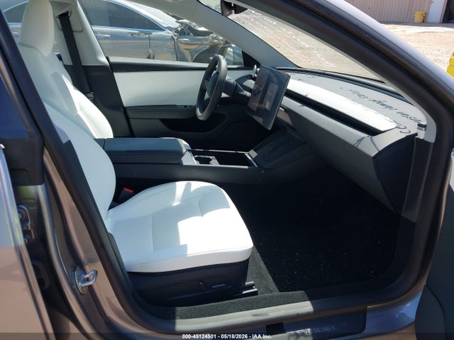 45124501 :رقم المزاد ، 5YJ3E1EA1SF063361 vin ، 2025 Tesla Model 3 Long Range Rear-wheel Drive/standard Rear-wheel Drive مزاد بيع