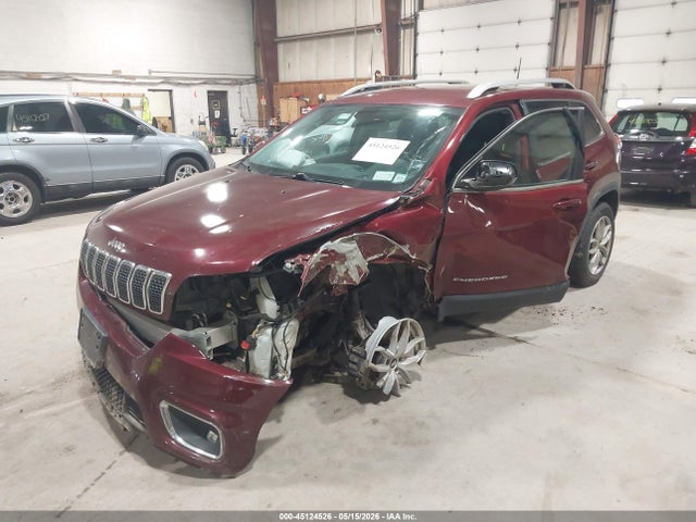 Aukcja sprzedaży 2019 Jeep Cherokee Limited 4x4, vin: 1C4PJMDXXKD451121, numer aukcji: 45124526