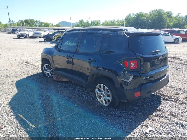 Продаж на аукціоні авто 2016 Jeep Renegade Latitude, vin: ZACCJBBT7GPD29926, номер лоту: 45124529