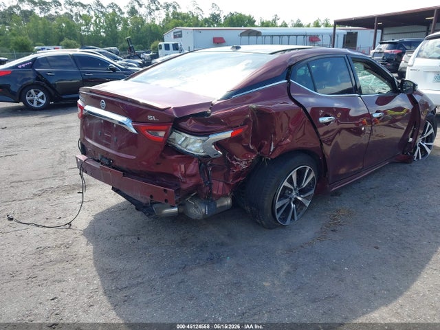 45124558 :رقم المزاد ، 1N4AA6AP3GC426361 vin ، 2016 Nissan Maxima 3.5 Sl مزاد بيع