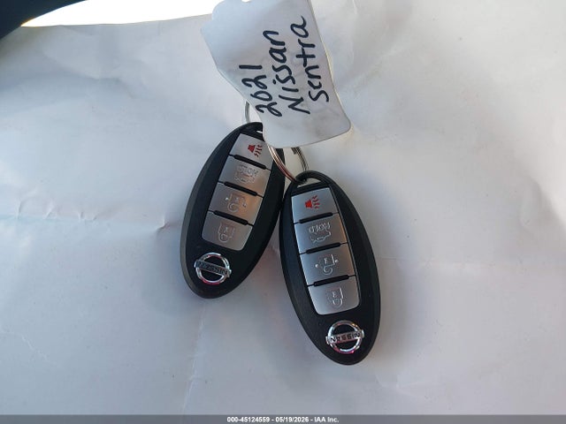 2021 Nissan Sentra S Xtronic Cvt მანქანა იყიდება აუქციონზე, vin: 3N1AB8BV9MY235811, აუქციონის ნომერი: 45124559
