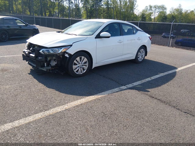 2021 Nissan Sentra S Xtronic Cvt მანქანა იყიდება აუქციონზე, vin: 3N1AB8BV9MY235811, აუქციონის ნომერი: 45124559