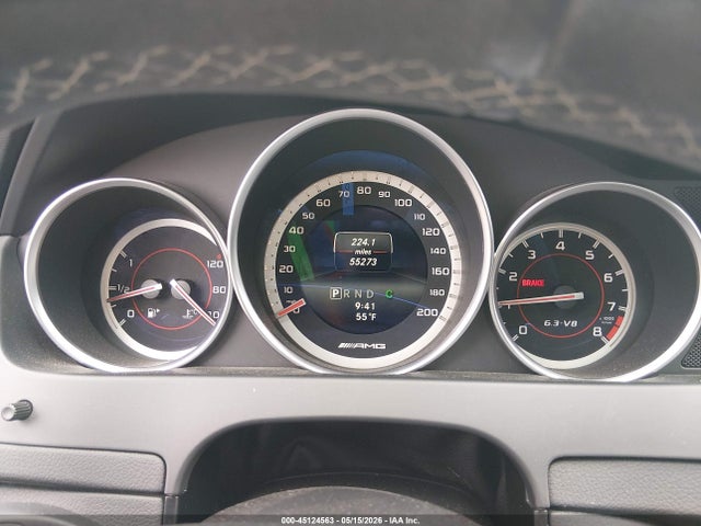 Aukcja sprzedaży 2014 Mercedes-benz C 63 Amg, vin: WDDGJ7HB9EG173448, numer aukcji: 45124563