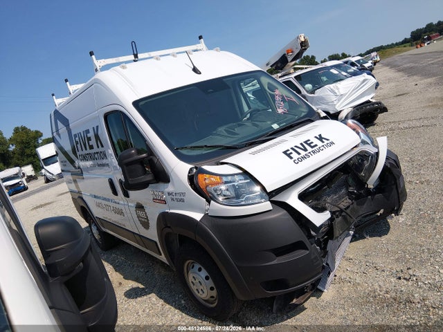 Auction sale of the 2022 Ram Promaster 1500 High Roof 136 Wb, vin: 3C6LRVBG1NE121071, lot number: 45124586