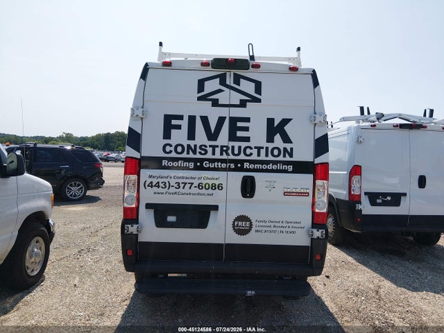 Aukcja sprzedaży 2022 Ram Promaster 1500 High Roof 136 Wb, vin: 3C6LRVBG1NE121071, numer aukcji: 45124586