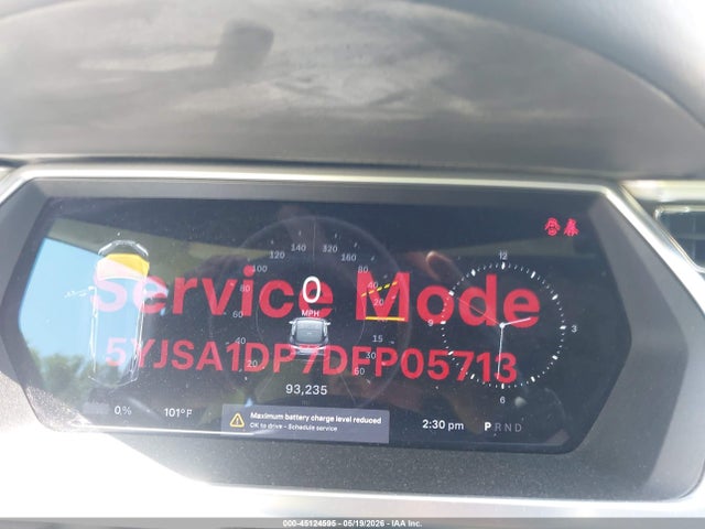 Продаж на аукціоні авто 2013 Tesla Model S Performance, vin: 5YJSA1DP7DFP05713, номер лоту: 45124595