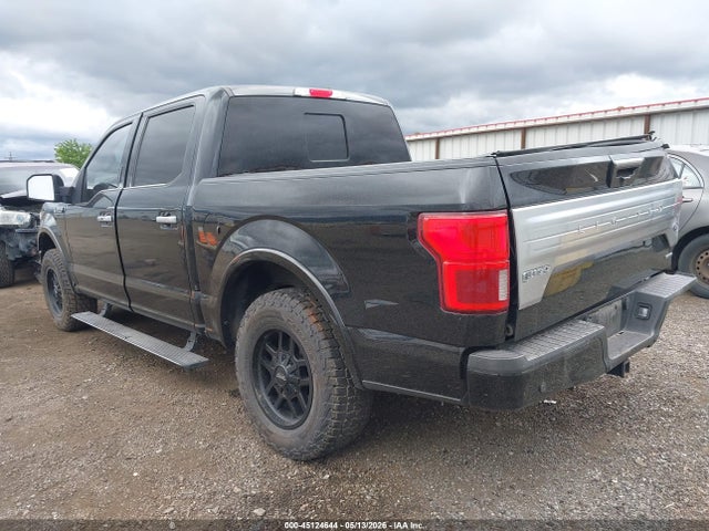 Aukcja sprzedaży 2018 Ford F-150 Limited, vin: 1FTEW1EG4JFD35597, numer aukcji: 45124644