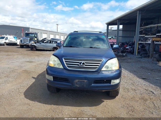 Продаж на аукціоні авто 2003 Lexus Gx 470, vin: JTJBT20X630012941, номер лоту: 45124646