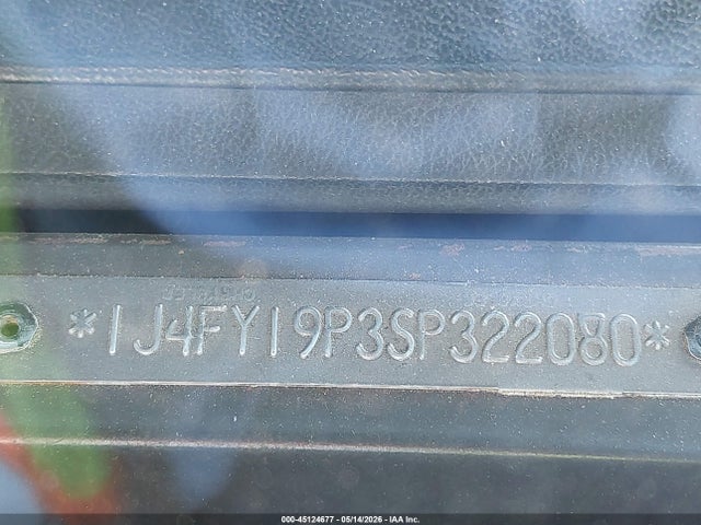 Aukcja sprzedaży 1995 Jeep Wrangler / Yj S/rio Grande, vin: 1J4FY19P3SP322080, numer aukcji: 45124677