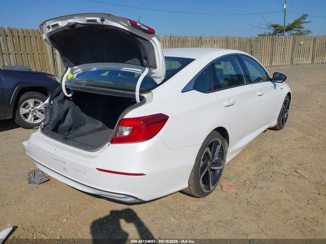 45124693 :رقم المزاد ، 1HGCV3F20NA036900 vin ، 2022 Honda Accord Hybrid Sport مزاد بيع