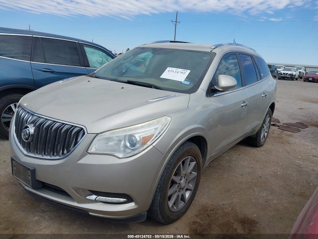 45124702 :رقم المزاد ، 5GAKRBKDXGJ263497 vin ، 2016 Buick Enclave Leather مزاد بيع