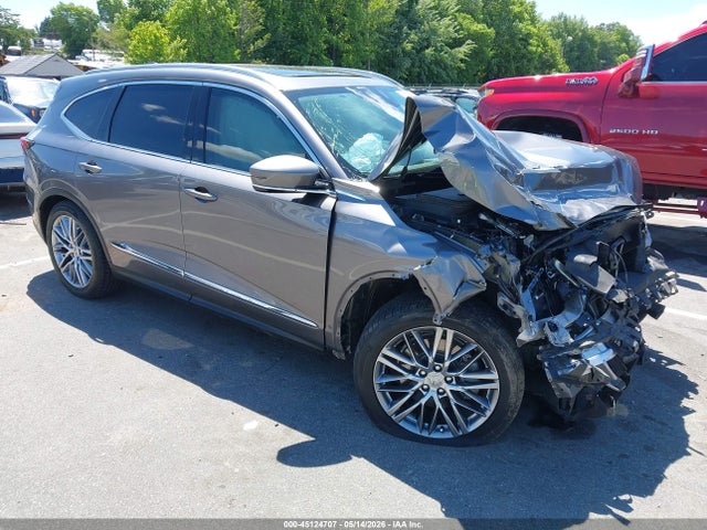 2022 Acura Mdx Advance Package მანქანა იყიდება აუქციონზე, vin: 5J8YE1H8XNL041103, აუქციონის ნომერი: 45124707
