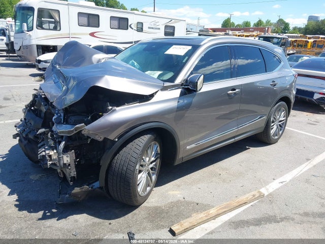 45124707 :رقم المزاد ، 5J8YE1H8XNL041103 vin ، 2022 Acura Mdx Advance Package مزاد بيع
