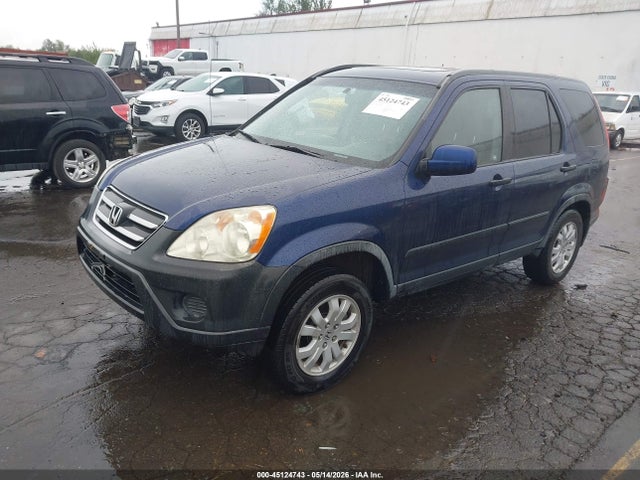 2005 Honda Cr-v Ex მანქანა იყიდება აუქციონზე, vin: JHLRD78805C065308, აუქციონის ნომერი: 45124743