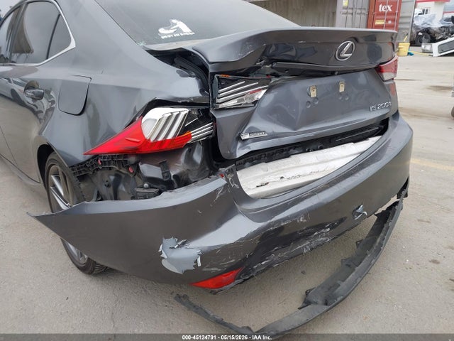 Продажа на аукционе авто 2017 Lexus Is 200t, vin: JTHBA1D28H5043599, номер лота: 45124791