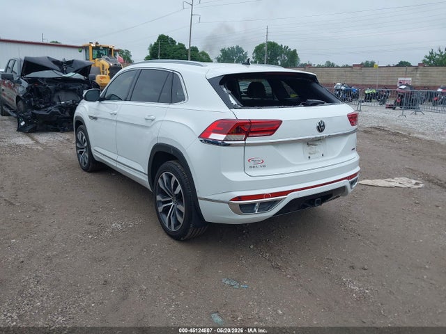 2020 Volkswagen Atlas Cross Sport 3.6l V6 Sel Premium R-line მანქანა იყიდება აუქციონზე, vin: 1V2TE2CA6LC212045, აუქციონის ნომერი: 45124807