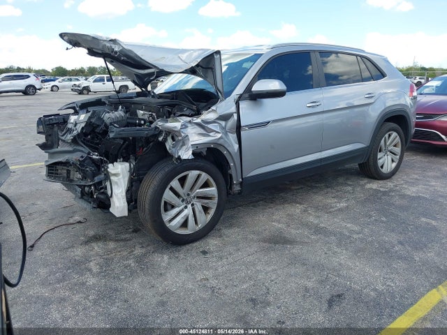 45124811 :رقم المزاد ، 1V2WC2CA1MC224673 vin ، 2021 Volkswagen Atlas Cross Sport 2.0t Se W/technology مزاد بيع