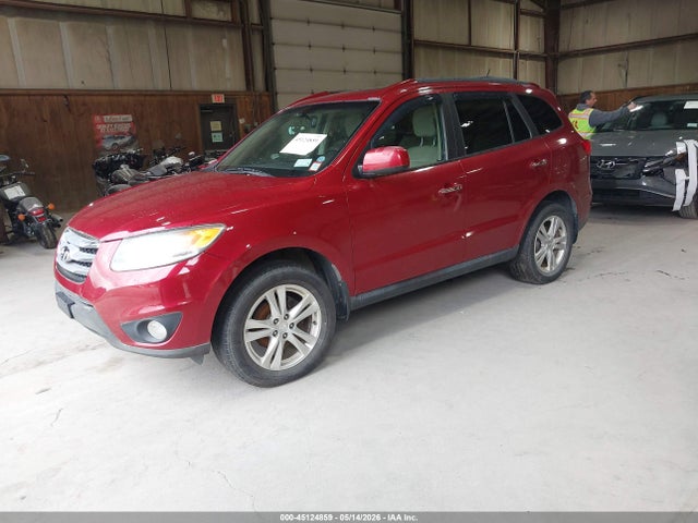 45124859 :رقم المزاد ، 5XYZKDAG2CG161758 vin ، 2012 Hyundai Santa Fe Limited V6 مزاد بيع
