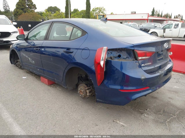 Продаж на аукціоні авто 2018 Hyundai Elantra Sel, vin: 5NPD84LF8JH241469, номер лоту: 45124936