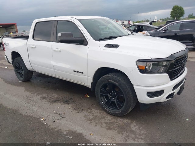 Продажа на аукционе авто 2020 Ram 1500 Big Horn  4x4 5'7 Box, vin: 1C6SRFFTXLN324509, номер лота: 45124953
