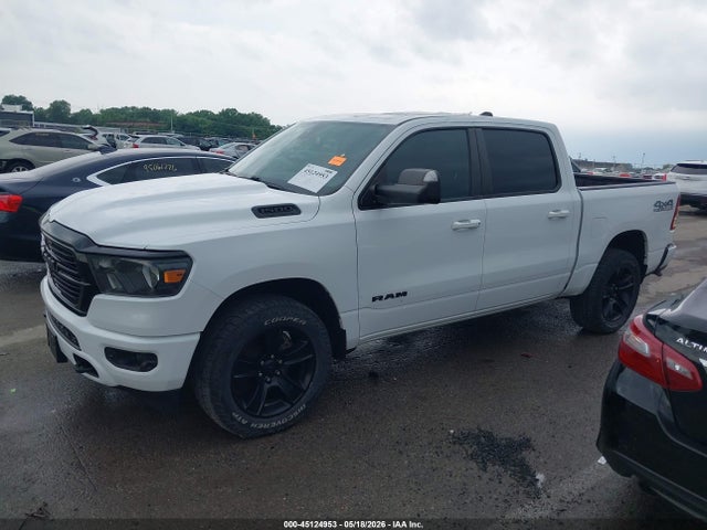 Продажа на аукционе авто 2020 Ram 1500 Big Horn  4x4 5'7 Box, vin: 1C6SRFFTXLN324509, номер лота: 45124953