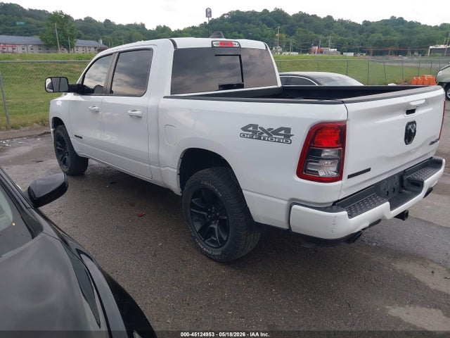 Продажа на аукционе авто 2020 Ram 1500 Big Horn  4x4 5'7 Box, vin: 1C6SRFFTXLN324509, номер лота: 45124953