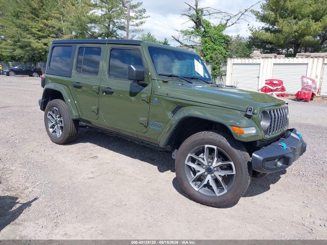 45125120 :رقم المزاد ، 1C4RJXN68RW191204 vin ، 2024 Jeep Wrangler 4xe Sport S 4xe مزاد بيع