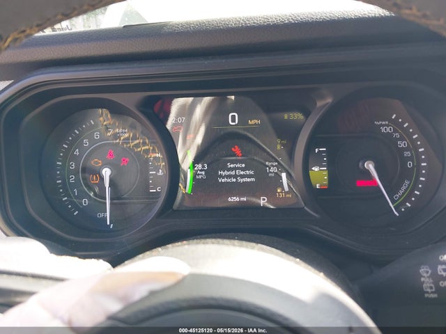 45125120 :رقم المزاد ، 1C4RJXN68RW191204 vin ، 2024 Jeep Wrangler 4xe Sport S 4xe مزاد بيع