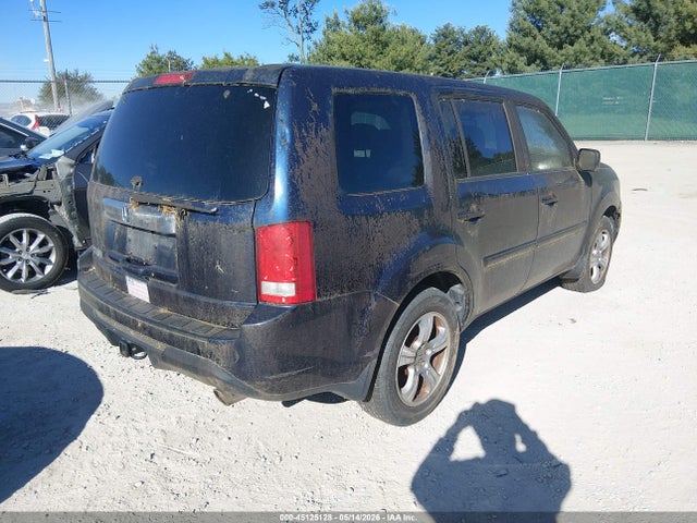 Продажа на аукционе авто 2012 Honda Pilot Ex-l, vin: 5FNYF3H55CB014999, номер лота: 45125128