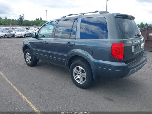 45125136 :رقم المزاد ، 2HKYF18414H607001 vin ، 2004 Honda Pilot Ex مزاد بيع