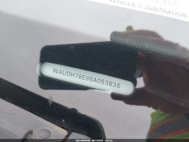 45125149 :رقم المزاد ، WAUDH78E98A053835 vin ، 2008 Audi A4 3.2 مزاد بيع