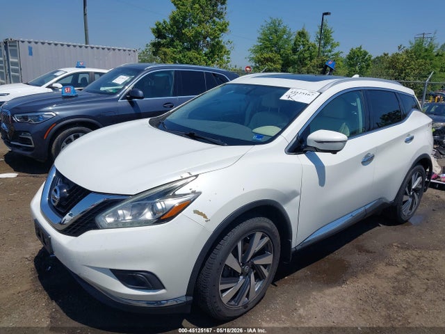 Aukcja sprzedaży 2017 Nissan Murano Platinum, vin: 5N1AZ2MH7HN166189, numer aukcji: 45125167