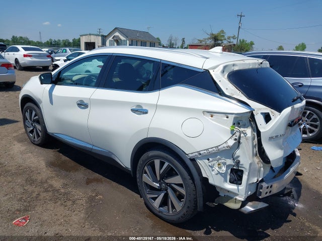 Aukcja sprzedaży 2017 Nissan Murano Platinum, vin: 5N1AZ2MH7HN166189, numer aukcji: 45125167