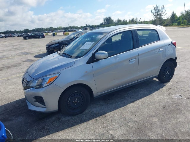 45125254 :رقم المزاد ، ML32AUHJ0RH027968 vin ، 2024 Mitsubishi Mirage Es/le مزاد بيع