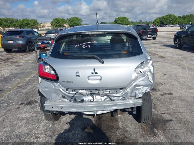 45125254 :رقم المزاد ، ML32AUHJ0RH027968 vin ، 2024 Mitsubishi Mirage Es/le مزاد بيع